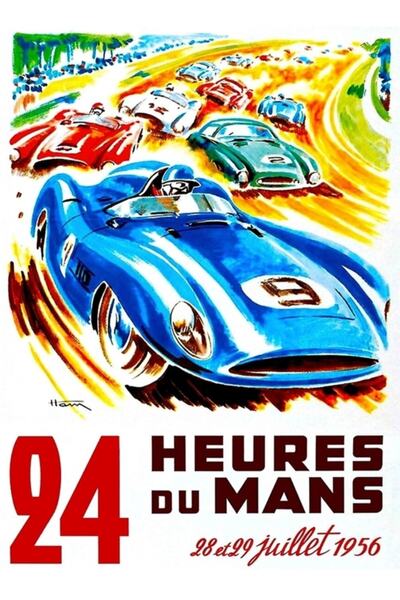 Universal Ντυ Μανς: Ξύλινη διακοσμητική αφίσα με εκτύπωση vintage αγώνων αυτο...