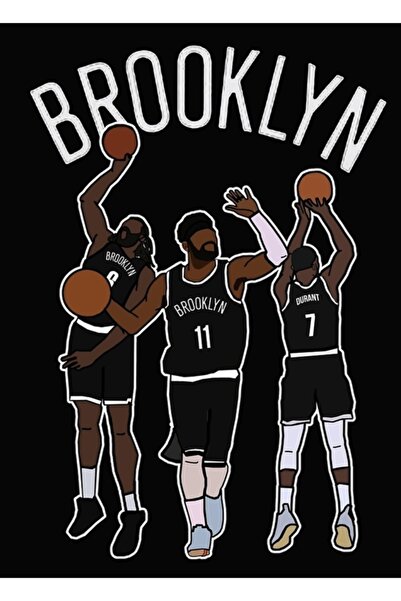 Universal Διακοσμητική ξύλινη αφίσα ζωγραφικής τέχνης Μπρούκλιν