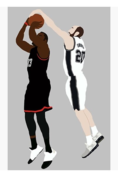 Universal Διακοσμητική ξύλινη αφίσα με τον Μάνου Τζινομπίλε, στον Τζέιμς Χάρν...