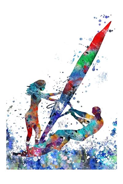 Universal Γουλιά στην θάλασσα, Ξύλινη διακοσμητική αφίσα για τραπέζι, Ξύλινη ...