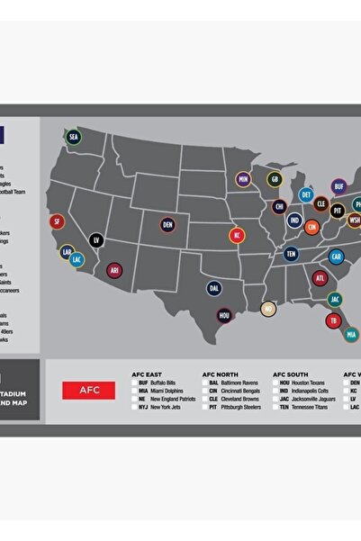 Universal Χάρτης Σταδίου Ποδοσφαίρου Ξύλινη Διακοσμητική Αφίσα