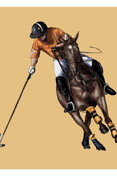 Universal Διακοσμητική Ξύλινη Αφίσα Πίνακα Πόλο