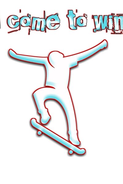 Universal Ξύλινη Διακοσμητική Αφίσα Πίνακας "Έφτασα για να κερδίσω "