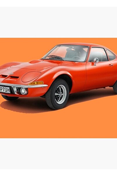 Universal Διακοσμητική Ξύλινη Αφίσα Τραπεζιού Opel GT