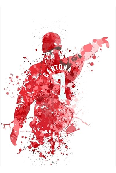 Universal Ερίκ Καντόνα Ξύλινη Διακοσμητική Αφίσα Ζωγραφικής