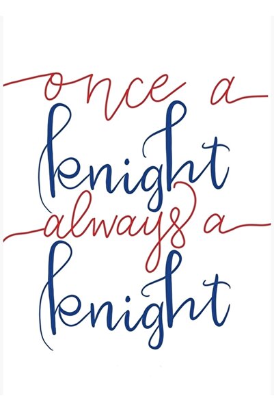 Universal Ένας Ιππότης της Χρόνου, Πάντα ο Ιππότης, Ξύλινη Διακοσμητική Αφίσα...