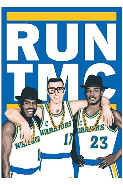Universal Διακοσμητική Ξύλινη Αφίσα Τραπεζιού Run Tmc