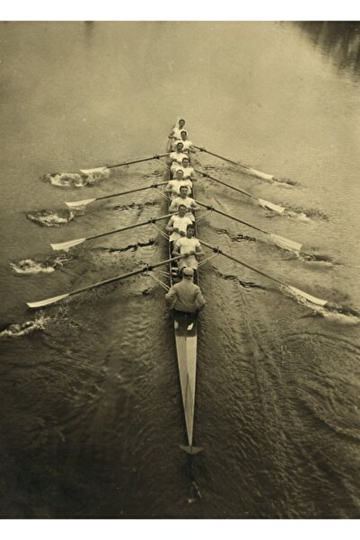 Universal Κουπί - Ομάδα του Κέιμπριτζ, 1910 Ξύλινη διακοσμητική αφίσα ζωγραφικής