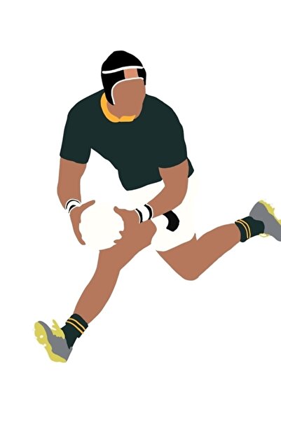 Universal Poster decorativ din lemn Cheslin Kolbe Springboks