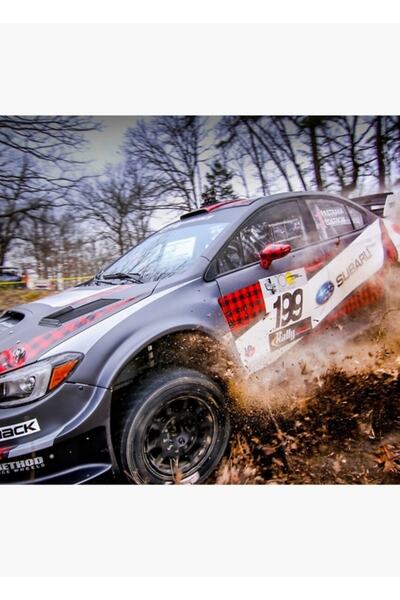 Universal Poster decorativ din lemn Subaru Close-Up