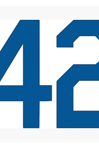 Universal Νο. 42 Μπέιζμπολ που αξιοποιεί τον τιμητικό του αναμνηστικό αντικεί...