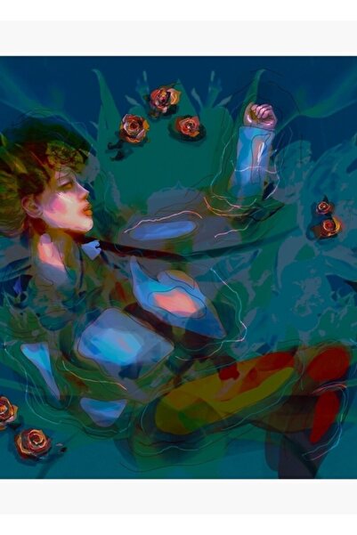 Universal Διακοσμητική Ξύλινη Αφίσα με Φτερά που Λεγοντεύουν, Κωδικός 3975