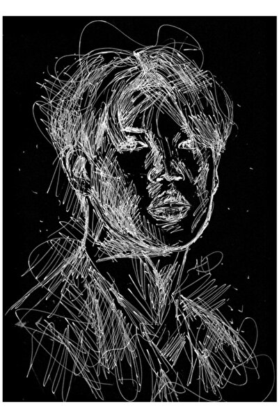 Universal Jımın - Ασπρόμαυρη Ξύλινη Αφίσα Ζωγραφικής Διακοσμητική Κωδικός2723