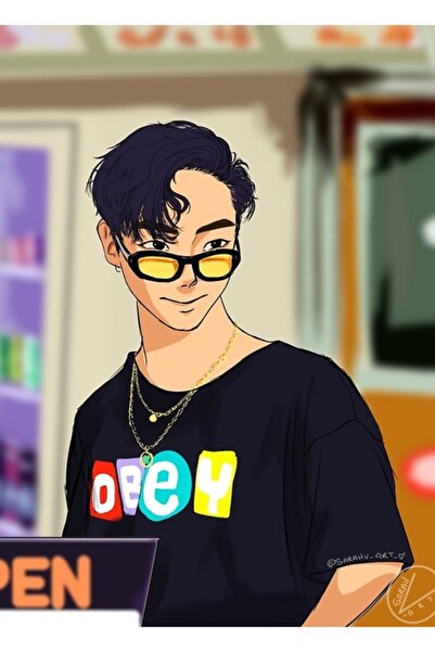 Universal Dynomite J-hope Ξύλινη Αφίσα Τραπεζιού Διακοσμητική Κωδικός3710