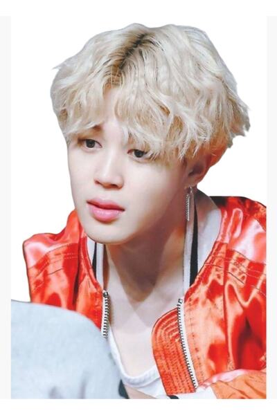 Universal Επιτραπέζια Ξύλινη Αφίσα Διακοσμητική με Χαριτωμένο Πρόσωπο Jimin K...