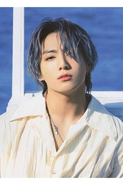 Universal Εκτύπωση Jungkook Butter Cream Version, Ξύλινη διακοσμητική αφίσα μ...