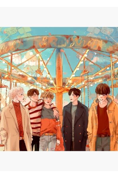 Universal Αγάπη και Νεότητα. Επιτραπέζια Ξύλινη Διακοσμητική Αφίσα Κωδ.3519