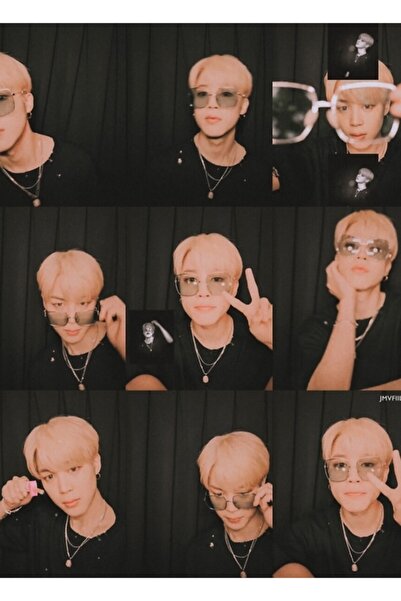 Universal Jimin Photo Booth Tablou estetic Poster din lemn decorativ Cod1187