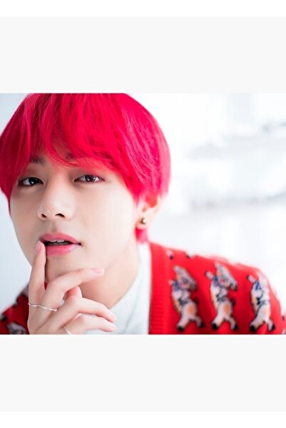 Universal Τάχυουνγκ Κορίτσι με Κόκκινα Μαλλιά Ξύλινη Αφίσα Διακοσμητική Ξύλιν...