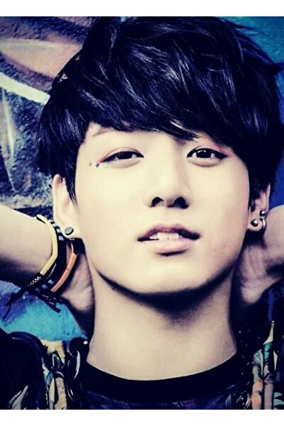 Universal Poster decorativ din lemn Jeon Jungkook Cod4041