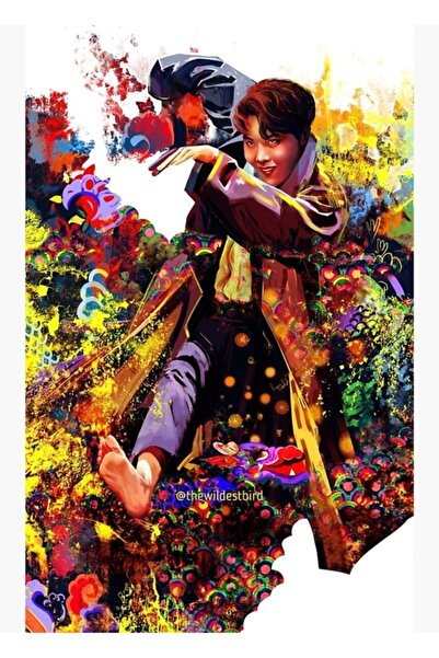 Universal Mma Idol Hoseok Painting Wooden Poster Decorative Code3717