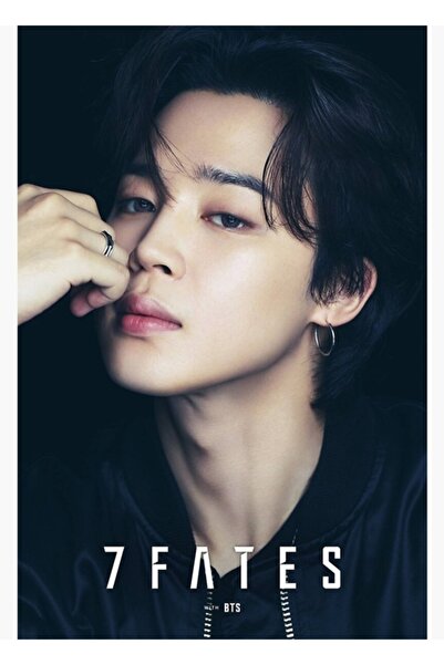 Universal Jimin 7 Fates Ξύλινη Αφίσα Τραπεζογραφίας Διακοσμητική Κωδικός4119