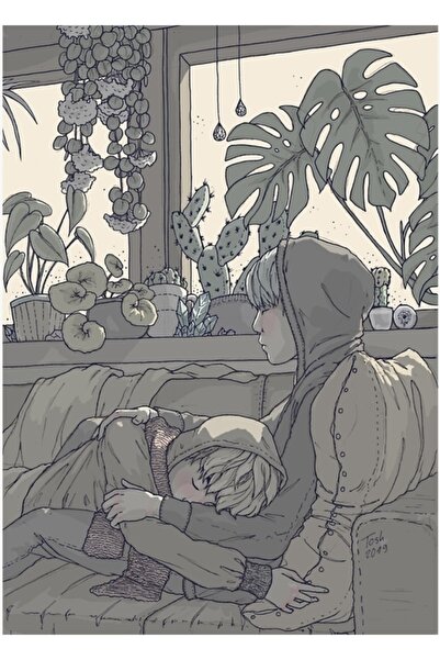 Universal Ζεστή και άνετη διακοσμητική ξύλινη αφίσα τέχνης Yoonmin με κωδικό ...