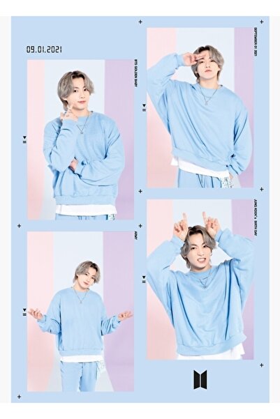 Universal Διακοσμητική ξύλινη αφίσα για τα γενέθλια του Jungkook Jk Painting ...