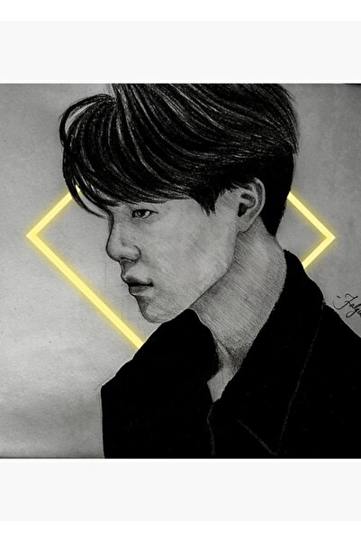 Universal Yoongi Fanart Πίνακας Ξύλινη Αφίσα Διακοσμητική Κωδικός4121