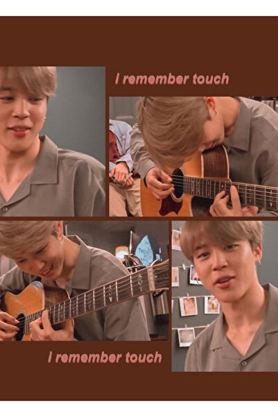 Universal Jimin - Θυμάμαι το ξύλινο διακοσμητικό αφίσα με θέμα τον αφή του, Κ...