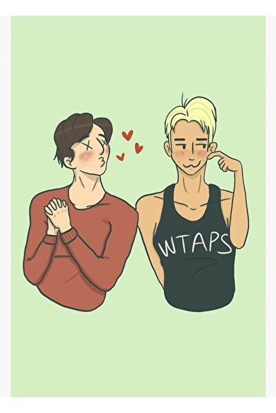 Universal Σειρά Emoji - Ξύλινη διακοσμητική αφίσα ζωγραφικής Namkook Κωδικός2117