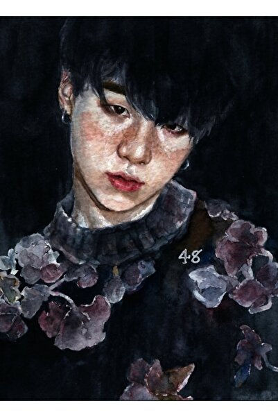 Universal Yoongi Ξύλινη Διακοσμητική Αφίσα Πίνακας Κωδικός5530