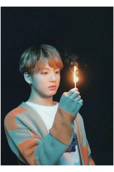 Universal Tablou decorativ din lemn Jungkook, Poster, Cod5192