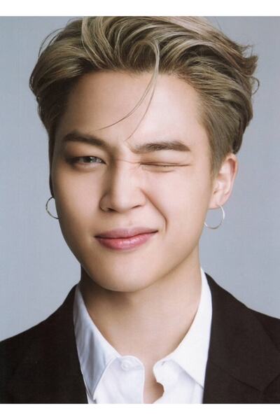 Universal Jimin Dıcon Magazine 2021 Ξύλινη διακοσμητική αφίσα με εικονογράφησ...