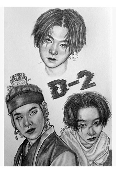 Universal Daechwita Agustd Ξύλινη Διακοσμητική Αφίσα Πίνακα Κωδικός3425