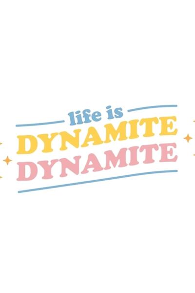 Universal Η ζωή είναι δυναμική - Ξύλινη διακοσμητική αφίσα για το τραπέζι - Κ...