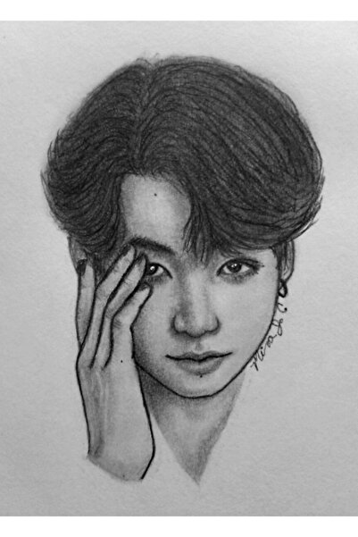 Universal Jungkook 2 Ξύλινη Αφίσα Τέχνης Διακοσμητική Κωδικός4830