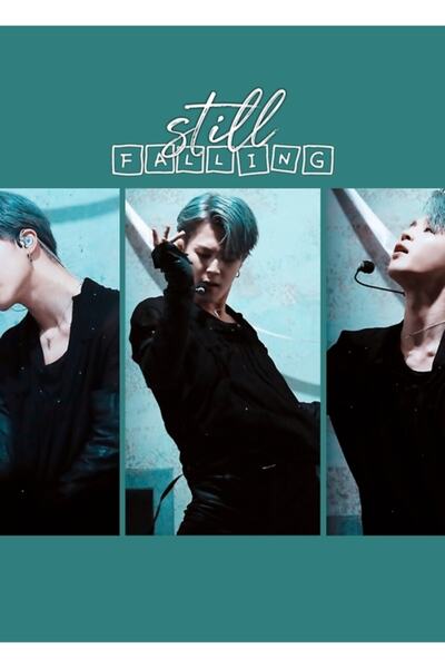 Universal Jimin - Ξύλινη διακοσμητική αφίσα με εικόνα  "Είναι ακόμα στα πλαγι...