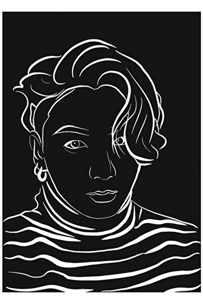 Universal Τζουνγκκούκ - Ξύλινη διακοσμητική αφίσα με σιλουέτα από το περιοδικ...