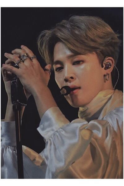 Universal Jimin Tablo Ξύλινη Διακοσμητική Αφίσα Κωδικός5711