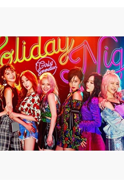 Universal Girls Generations Holiday Night Ξύλινη διακοσμητική αφίσα για το γρ...