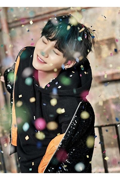 Universal Suga - Poster decorativ din lemn Bangtan Sonyeondan Cod1665