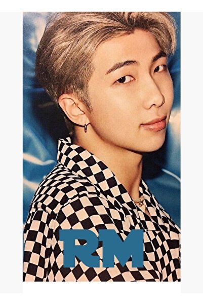 Universal Bts-rm Tablo Poster decorativ din lemn Cod5629