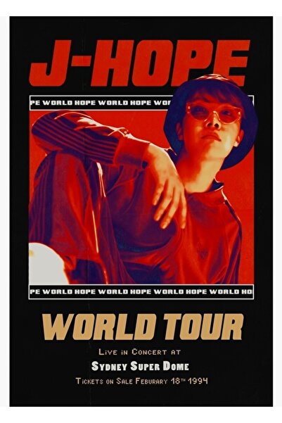 Universal Hope World Tour Poster [Hangsang] Painting Wooden Poster Decorative...