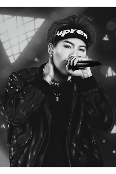 Universal Suga [190504] Ξύλινη Διακοσμητική Αφίσα Πίνακα Κωδ.4095