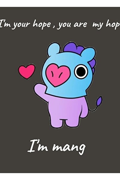 Universal Poster decorativ din lemn Bt Jhope Kod5224