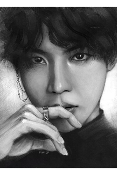 Universal Hoseok Study Painting Ξύλινη Διακοσμητική Αφίσα Κωδικός3349