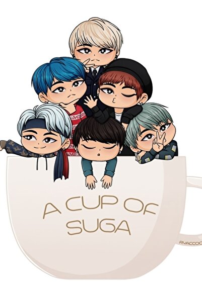 Universal Διακοσμητική Ξύλινη Αφίσα Τραπεζογραφίας "A Cup of Suga" Κωδικός 3581