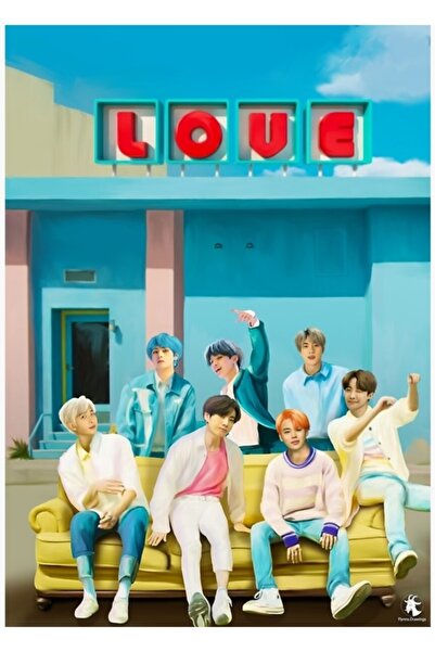 Universal Luv Tablo Ξύλινη Διακοσμητική Αφίσα για Παιδιά Κωδικός6136