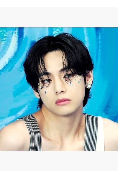 Universal Map Of The Soul On:e Concept Photo Book Taehyung Tablo Poster decor...